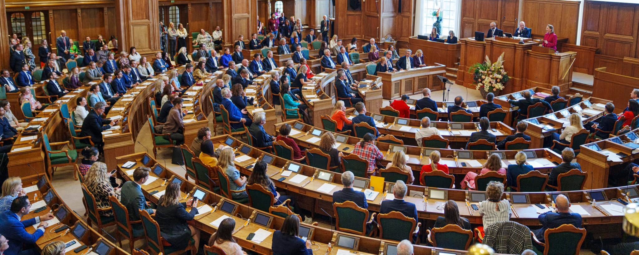 billede af folketingssalen
